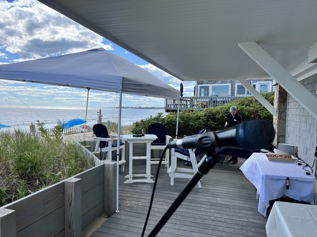 James Grande performing acoustic for private event in Narragansett, RI