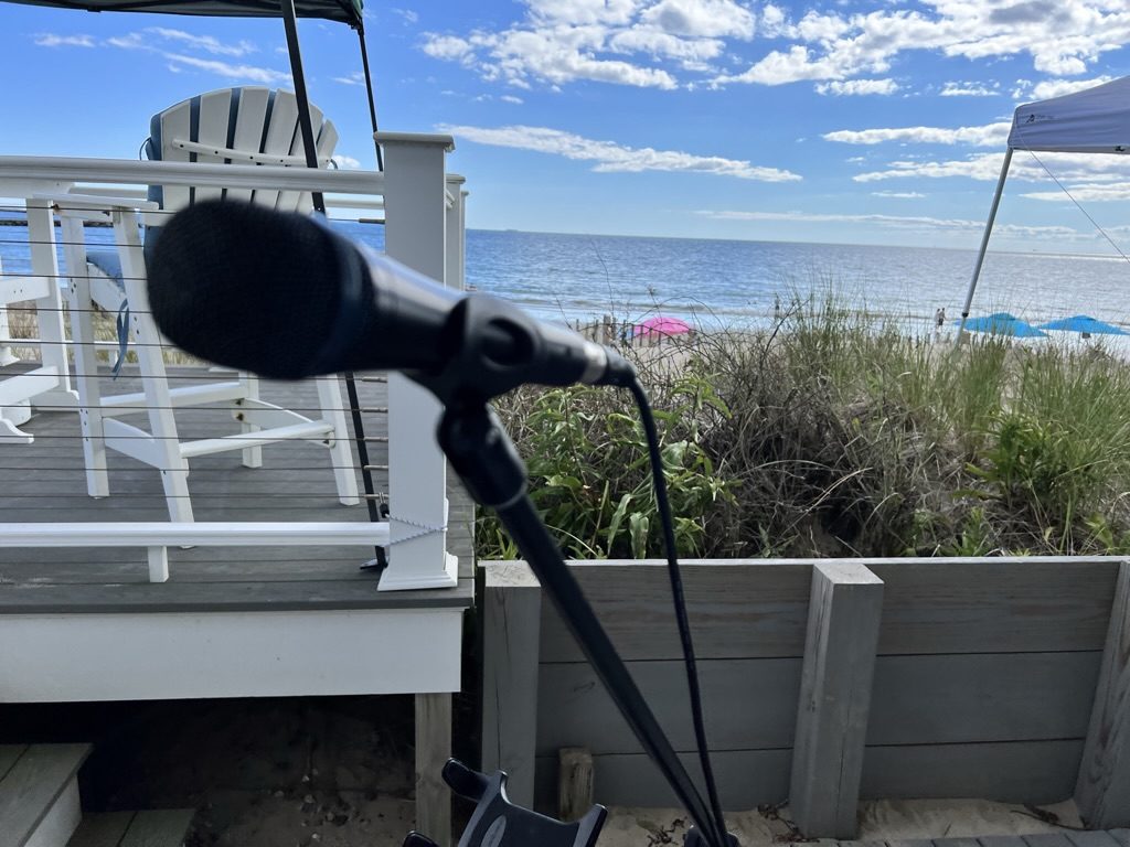 James Grande performing acoustic for private event in Narragansett, RI